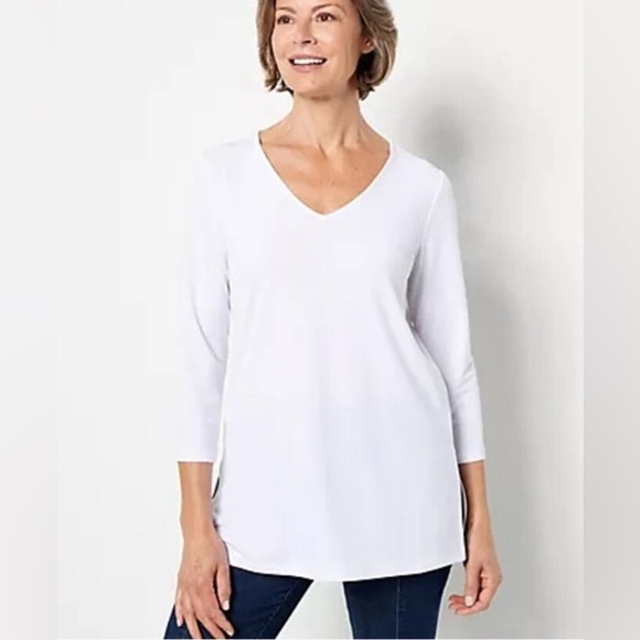 Susan Graver Tops - Susan Graver Weekend Essentials top
